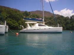 Used Sail Catamaran for Sale 2005 Leopard 43  